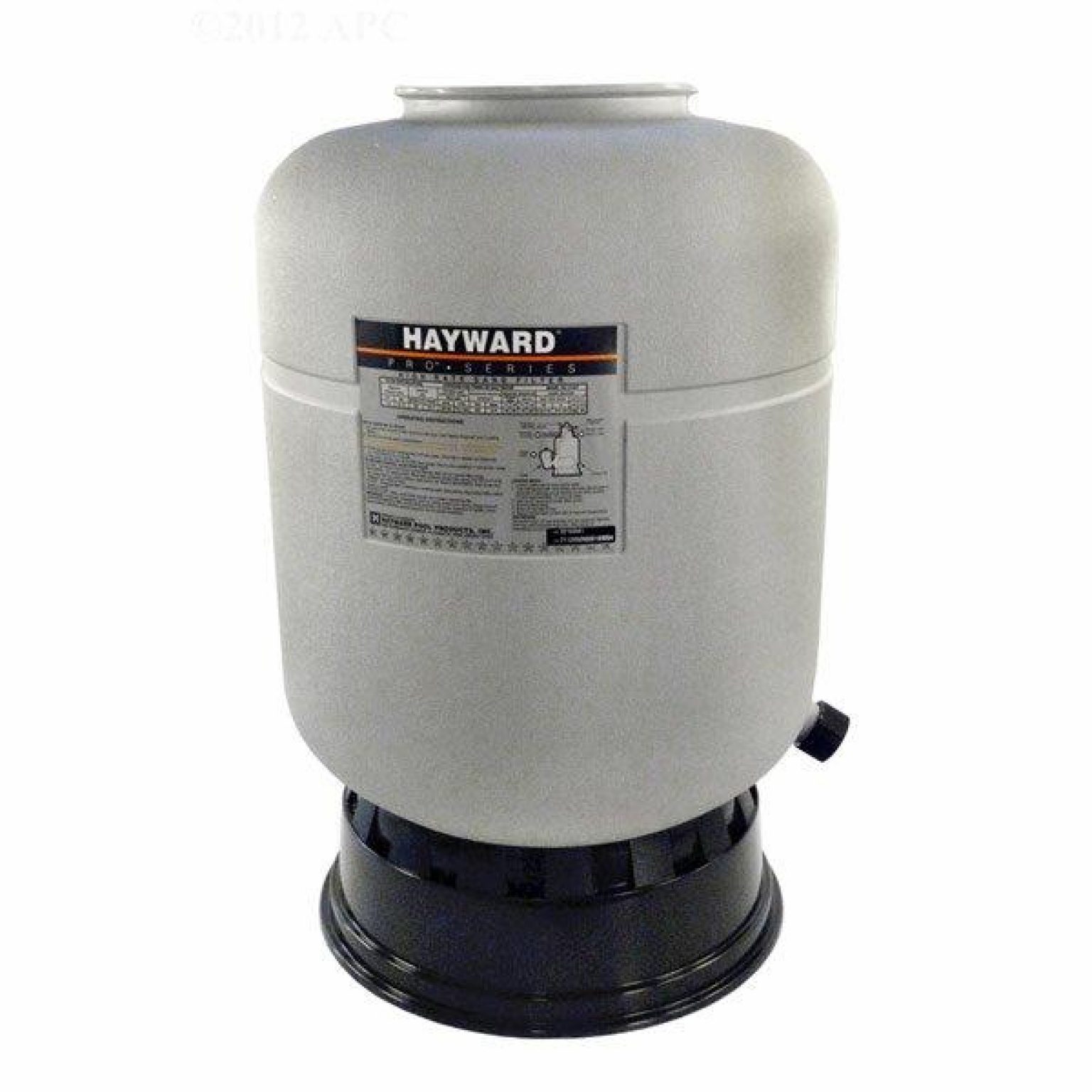 Tank with Skirt, Drain, Lateral Assembly 164T and 166T9