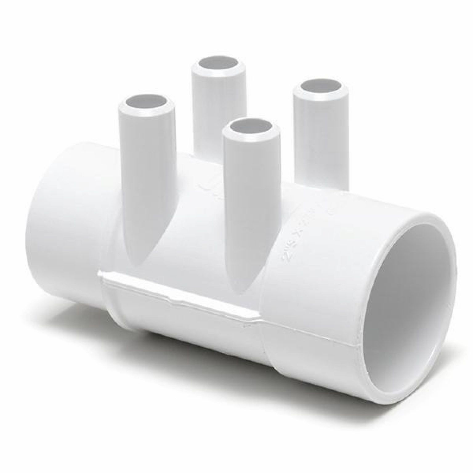 Spa Manifold 2in. S x 2in. SPG (4) 3/4in. Barbed Ports