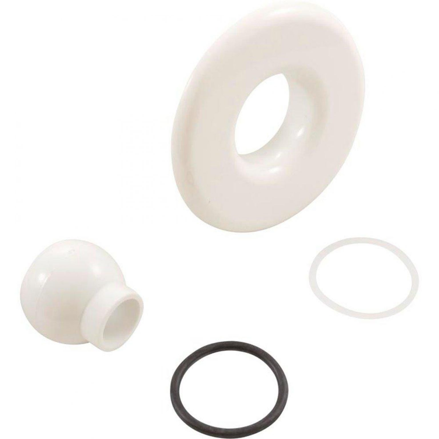 Slimline Jet Part, Escutcheon Assembly - Bone