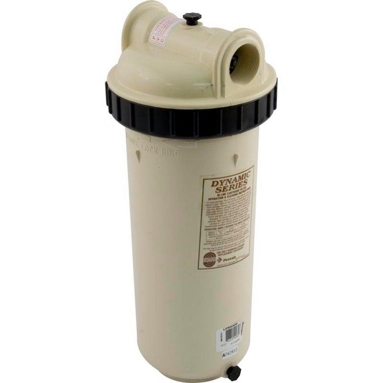 Filter, Inline Cart 25 Sq Ft, 1-1/2in. FPT Ra