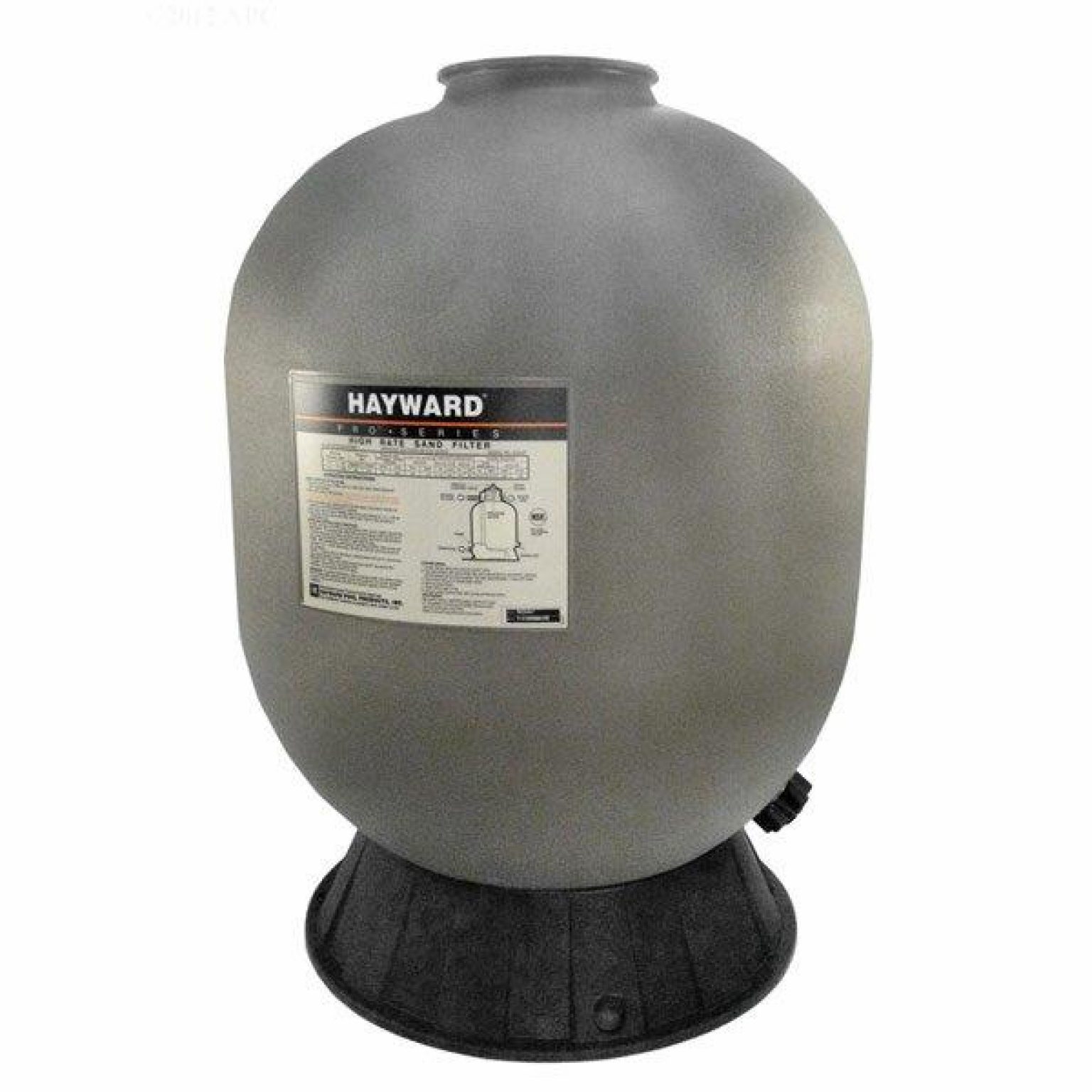 Tank with Skirt, Drain, Lateral Assembly S-244T