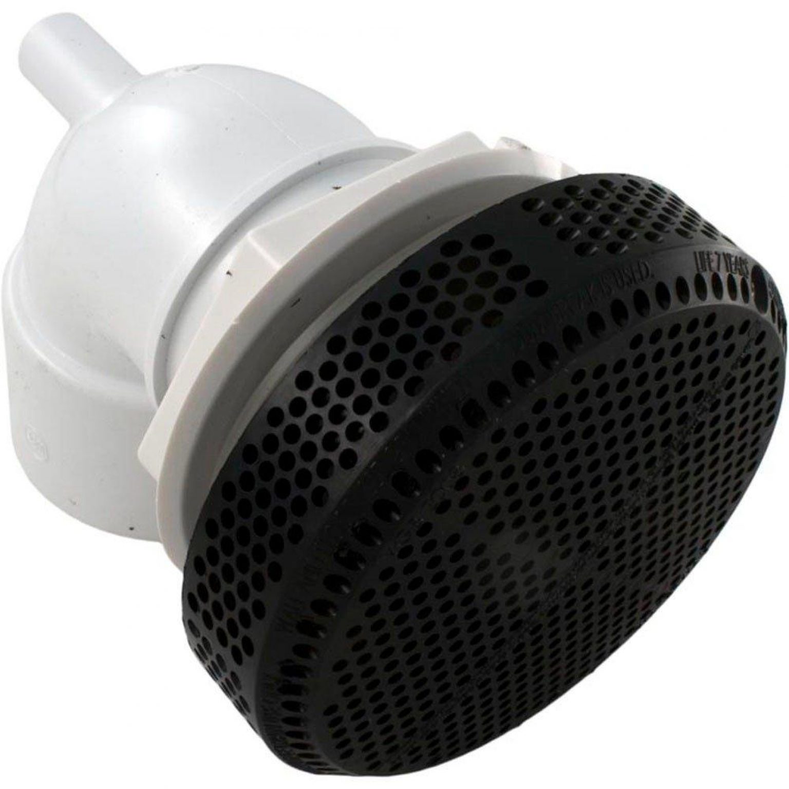 VGB Compliant Suction Fitting, 90 degree, Black